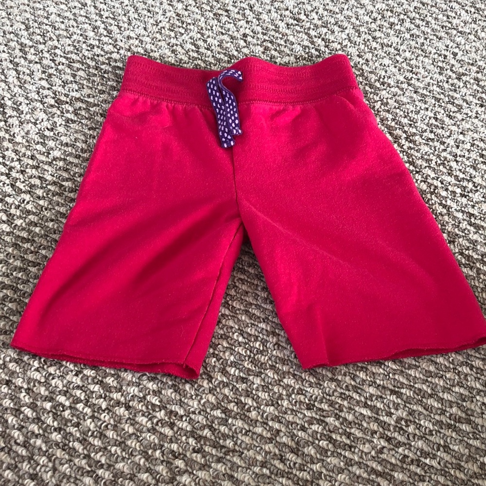 Pink hanes shorts for girls